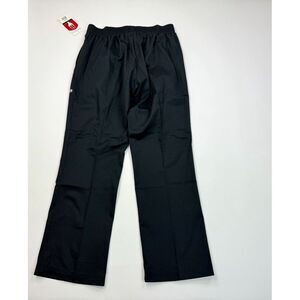 Chef Works Essential Baggy Pants Women L NWT Elastic Waist Pockets Cotton PW005‎